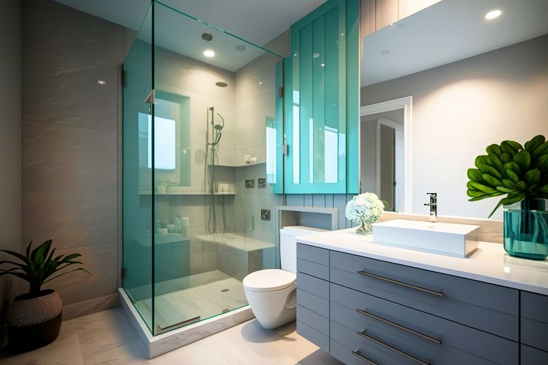 Elegant Glass Shower Enclosure